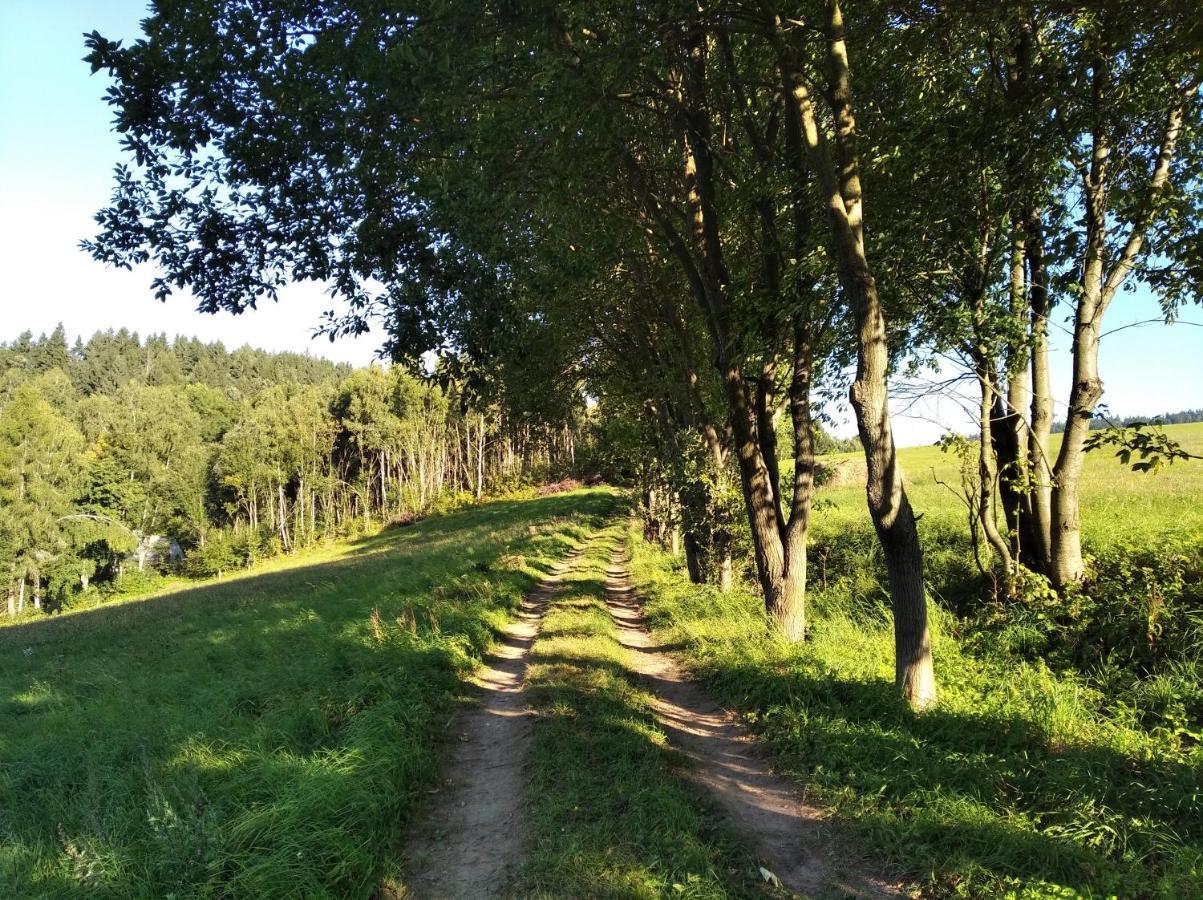 Villa Celoroční GLAMPING v pohodlném domečku Výprachtice Esterno foto