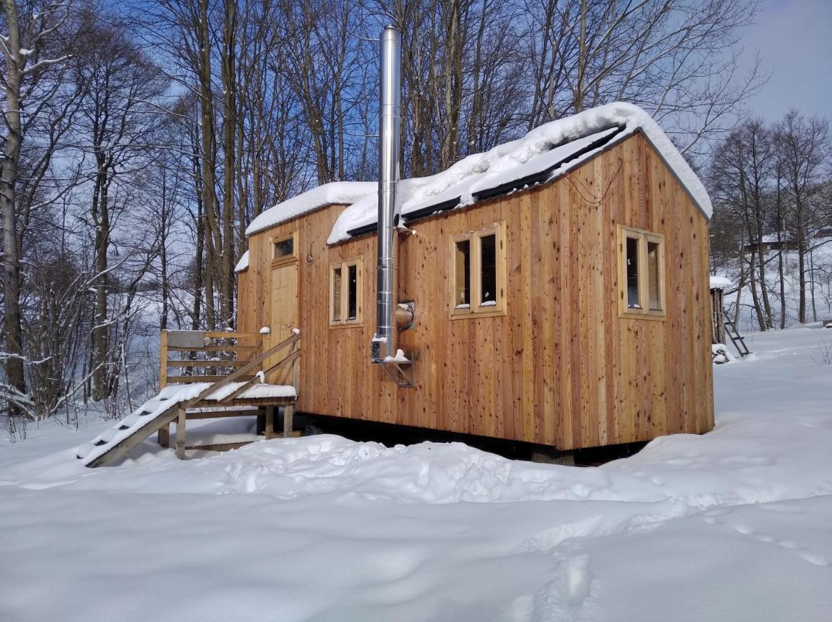 Villa Celoroční GLAMPING v pohodlném domečku Výprachtice Esterno foto