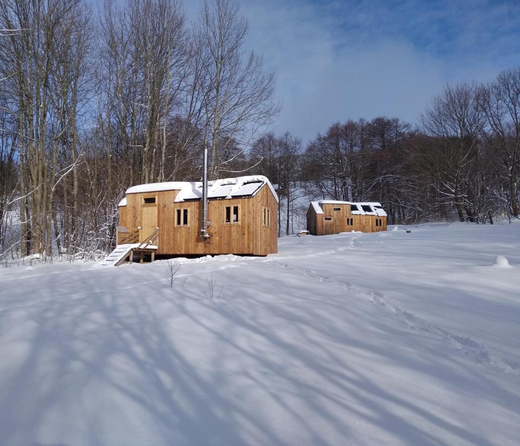 Villa Celoroční GLAMPING v pohodlném domečku Výprachtice Esterno foto